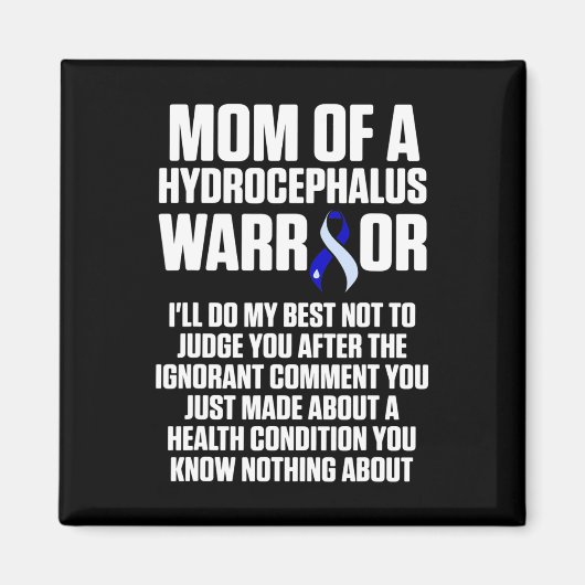 水頭生存者ママ認識度戦士1 マグネット (正面)