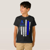 水頭生存者打倒認識度戦士 Tシャツ (正面フル)