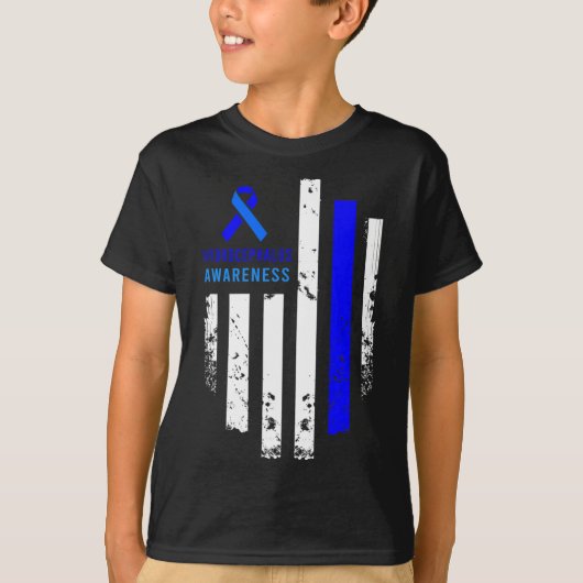 水頭生存者打倒認識度戦士 Tシャツ (正面)
