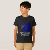 水頭生存者誇りを持った認識度戦士1 Tシャツ (正面フル)