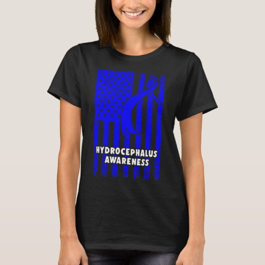 水頭生存者認識度戦士 Tシャツ (正面)