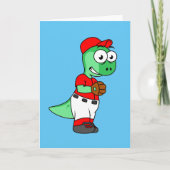 水頭竜野球の投手。 カード (正面)