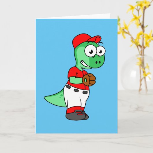 水頭竜野球の投手。 カード (黄色い花)