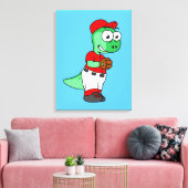 水頭竜野球の投手。 キャンバスプリント (インサイチュ (リビング))