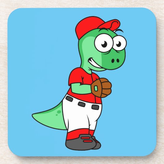 水頭竜野球の投手。 コースター (正面)