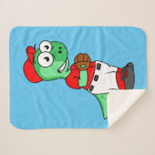 水頭竜野球の投手。 シェルパブランケット (正面(横))