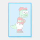 水頭竜野球の投手。 ポストイット (正面)