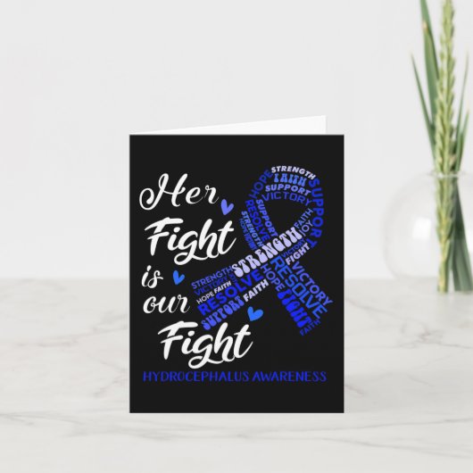 水頭認識度彼女の戦いは我々の戦い カード (正面)