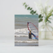 水風サーフィン ポストカード (スタンド正面)