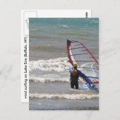 水風サーフィン ポストカード (正面/裏面)