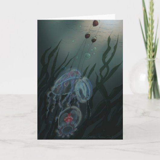 水風船 カード (正面)