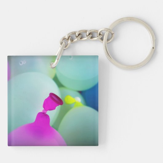 水風船 キーホルダー (裏面)