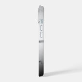 水飛沫の中の蝶 iPhone 15ケース (左側面)