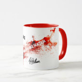 水飲まないことペンキポットのマグのbyHudson マグカップ (正面右)