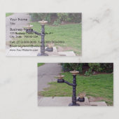 水飲み場 名刺 (正面/裏面)