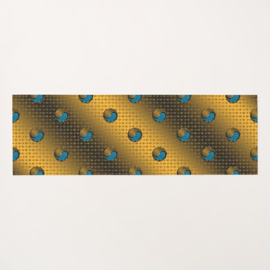 水馬の年 ヨガマット (裏面(横))