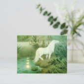 水馬ケルピーのアートワークのはがき ポストカード (スタンド正面)