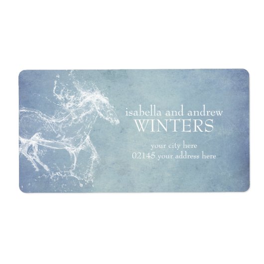 水馬ファンタジー ラベル (正面)