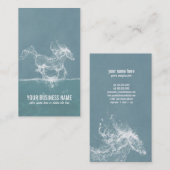 水馬-名刺 名刺 (正面/裏面)