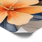 水魅力的色の鳥のフローラ愛好家 ポスター (コーナー)