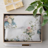 水魅力的色イースターバード&フローラ春 薄葉紙 (ギフト)