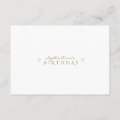 水魅力的色ベビーゾウ時間カプセル アドバイスカード (裏面)