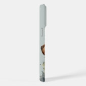 水魅力的色ボクサー犬アート iPhoneケース (右側面)