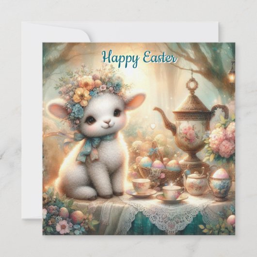 水魅力的色ラムイースターティーパーティー シーズンカード (正面)