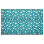 水魚の鱗の模様のグリッター効果 ファブリック (ファットクウォーター)