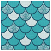 水魚の鱗の模様のグリッター効果 ファブリック (クローズアップ)