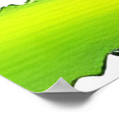 水鮮やか彩花器と花 ポスター (角)