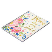 水鮮やか色の花束,デイジー ノートブック (左側)