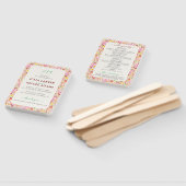 水鮮やか色サマーチューリップ結婚花 ハンドファン (組立なし)