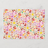 水鮮やか色サマーチューリップ結婚花 メニュー (裏面)