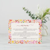 水鮮やか色サマーチューリップ結婚花 メニュー (スタンド正面)