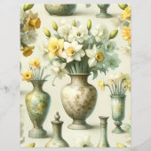 水鮮やか色ダッフォジルスクラップブック紙 (裏面)