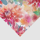 水鮮やか色ダリア 薄葉紙 (詳細)