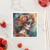 水鮮やか色ディアデロスマートスカトリナ スタンダードカクテルナプキン (インサイチュ)