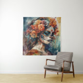 水鮮やか色ディアデロスマートスカトリナ タペストリー (インサイチュ)