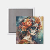 水鮮やか色ディアデロスマートスカトリナ マグネット (正面/裏面)