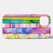 水鮮やか色デジタル紙 Case-Mate iPhoneケース (裏面 (横))