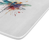 水鮮やか色トンボ カッティングボード (角)