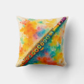 水鮮やか色フルート クッション (裏面)