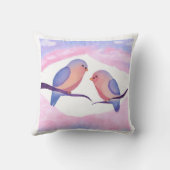 水鮮やか色ラベバーズシックアート装飾用クッション クッション (裏面)