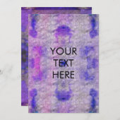 水鮮やか色絞り染めカ空白のード シーズンカード (正面/裏面)