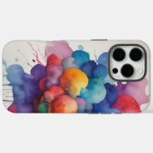 水鮮やか色 – アートは保護を満たす！ Case-Mate iPhoneケース (裏面 (横))
