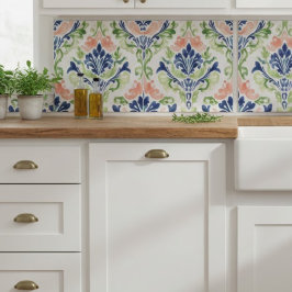 水鮮やか色 タイル