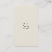 水鳥の狩り 名刺 (裏面)