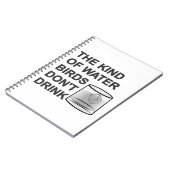 水鳥は飲まない ノートブック (左側)