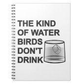 水鳥は飲まない ノートブック (正面)